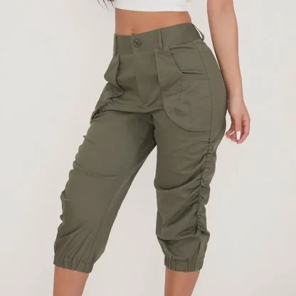 Cargo Capri Pants